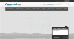 Desktop Screenshot of crescenthealthcare.com.au